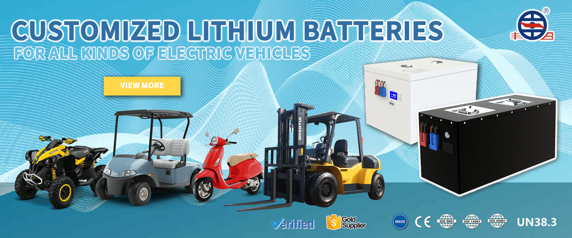Bateria de lítio personalizada